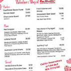 Aw Shucks Seafood Bar & Bistro menu