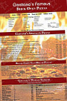 Gaetano's Grill menu