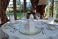 The Oak Room At Tylney Hall food