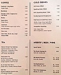 Sonoma Café menu