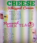 ShareTea menu