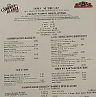 Gap Farms Travel Plaza menu