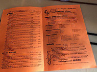 Betty's Pizza Shack menu