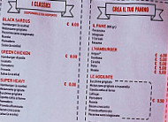 L’antica Ricetta menu