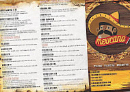 El Mexicano menu