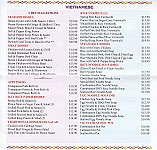 Ben's Vietnamese & Chinese Restaurant menu