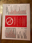 Tung Thong Thai menu