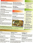 Fiesta Mexicana menu