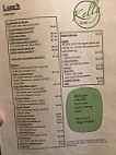 Kelly Grill menu