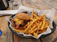 Brickyard Burgers Brews food