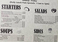 Po's Pub Grill At Pollards Bowl menu