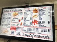 Water's Cafe menu