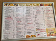 Kam Wah menu