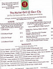 The Market Grill menu