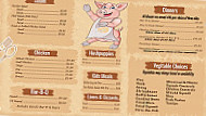 Laird's B-q Pit menu