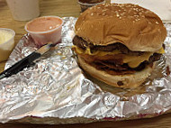 Five Guys Burgers Fries food