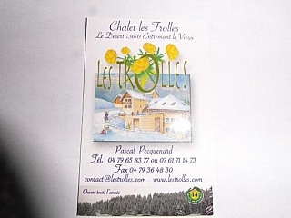 Chalet Les Trolles