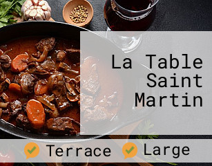 La Table Saint Martin