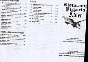 Pizzeria Adler Gastronomie