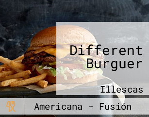 Different Burguer