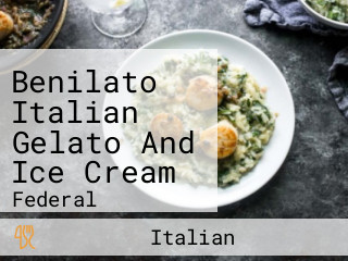 Benilato Italian Gelato And Ice Cream