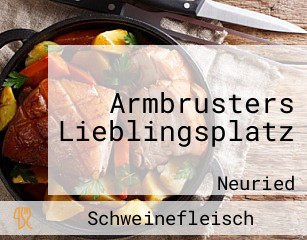 Armbrusters Lieblingsplatz