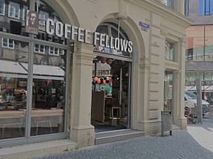 Coffee Fellows Kaffee, Bagels, Frühstück