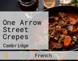 One Arrow Street Crepes