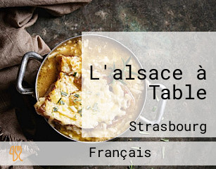 L'alsace à Table