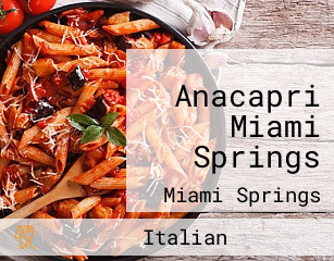 Anacapri Miami Springs