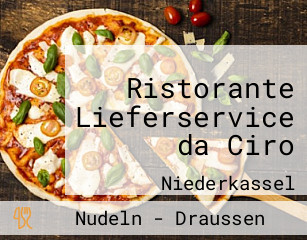 Ristorante Lieferservice da Ciro