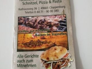 Antalya Grill, Turkische Grillspezialitaten, Schnitzel,Pizza