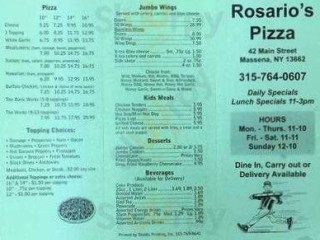 Rosario's Pizzeria