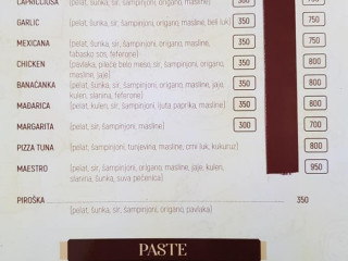 Restoran Pizzerija Maestro