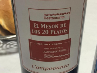 El Meson De Los 20 Platos Almonacid De La Sierra