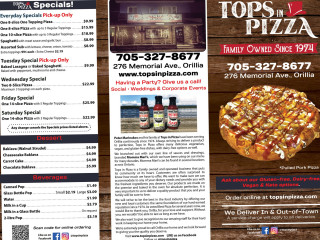 Tops In Pizza