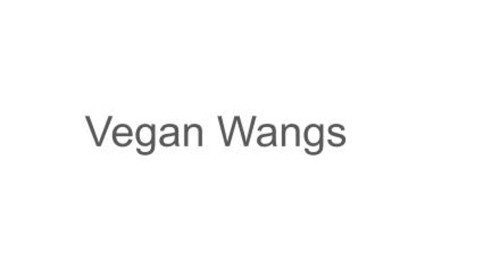 Vegan Wangs