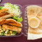 Caesar Salad With Crispy Chx (Large)