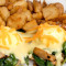 Spinach Mushroom Benedict