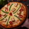 Capsicum, Paneer Red Paprika Pizza