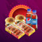 Chicken Darjeeling Pan Fried Momo 8 Pcs 2 Chicken Moburg 2 Refreshing Pepsi [250Ml Each]