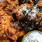 Greek Fried Chicken Plate