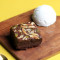 Belgian Chocolate Brownie With Ice Cream