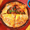 Chicken Schezwan Stuffed Pizza Free Coke (250 Ml)