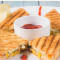 Veg Corn Cheese Grilled Sandwich