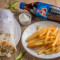 Wrap Fries Meal (1 Chicken Strip Wrap French Fries Soft Drink (250 Ml .