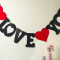 I Love You (Flag) Banner