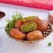 Aloo Pattice (5 Pcs) With Imli Chutney And Curd