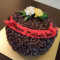 Eggless Choco Chips Double Chocolate Cake