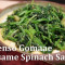 Spinach Gomaae